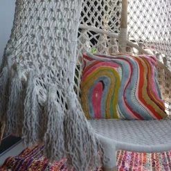 Patina Stores Cotton Ring Chair W/ Canopy 2 Patina Stores Cotton Ring Chair W/ Canopy