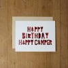 Patina Stores Happy Camper Birthday Card Cards & Wrap