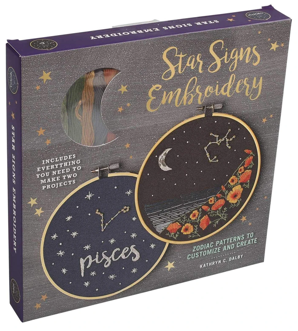 Patina Stores Star Signs Embroidery Kit Patina Stores Star Signs Embroidery Kit