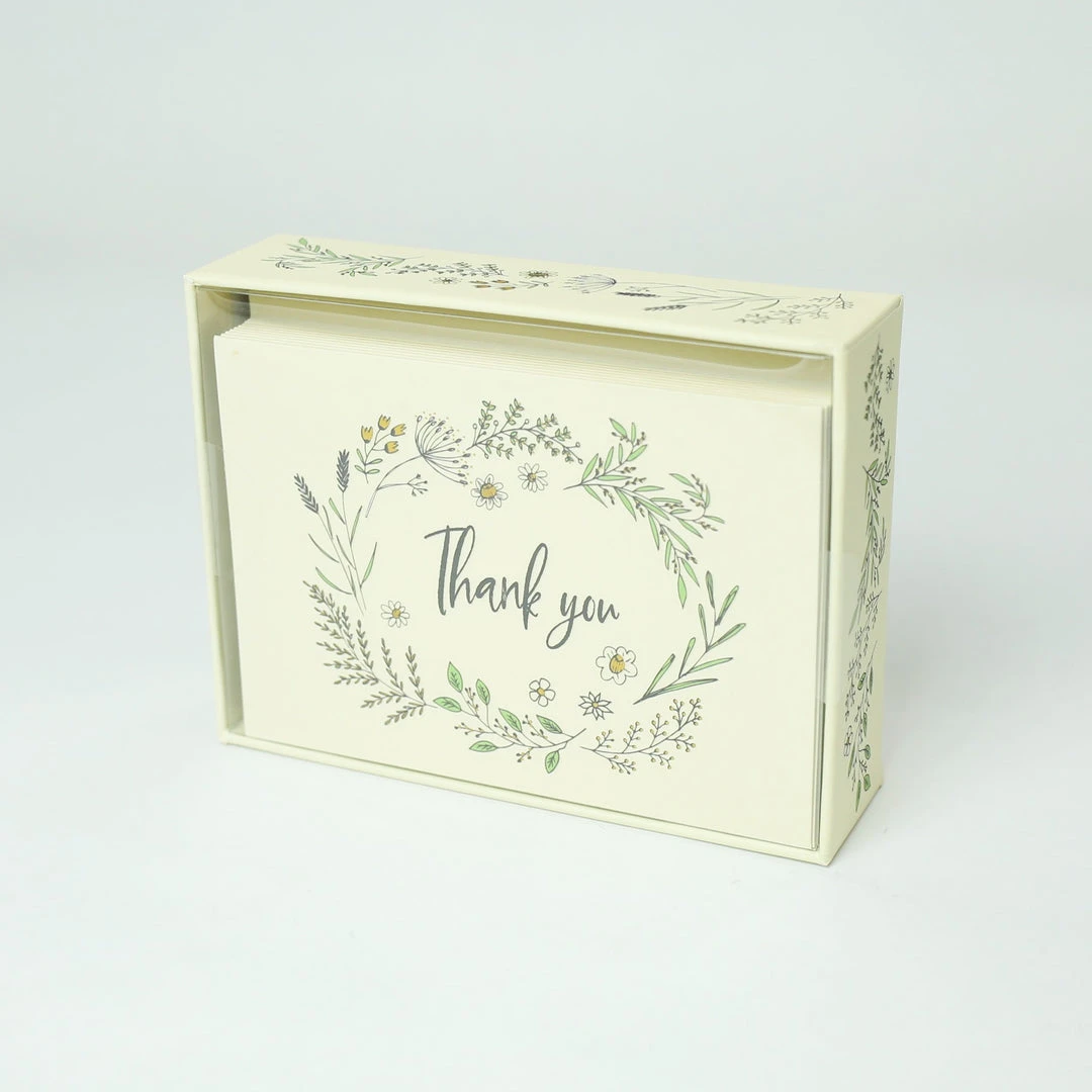 Patina Stores Botanicals Thank You Boxed Cards 1 Patina Stores Botanicals Thank You Boxed Cards