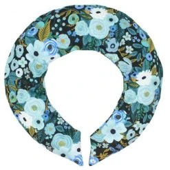 Patina Stores Black Floral Neck Wrap