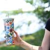 Patina Stores Outdoor Fun Abstract Floral Tumbler