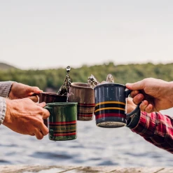 Patina Stores Camp Stripe Mug Set Outdoor Fun