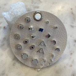 Patina Stores Jewelry Silver Earring Set