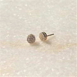 Patina Stores Gold Cubic Zirconia Studs Jewelry