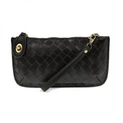 Patina Stores Black Woven Clutch Accessories