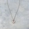 Patina Stores White Butterfly Bead Necklace Jewelry