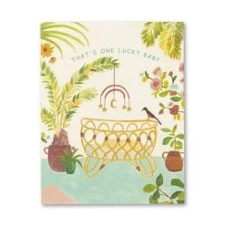 Patina Stores One Lucky Baby Card