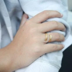 Patina Stores Jewelry Gold Nevertheless She Persisted Ring