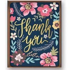Patina Stores Midnight Garden Thank You Boxed Cards