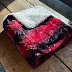 Patina Stores Soft Sherpa Throws Blankets & Pillows