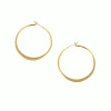 Patina Stores Jewelry Flat Hoop Earring