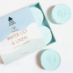 Patina Stores Water Lily & Linen Shower Steamers Gifts For Her