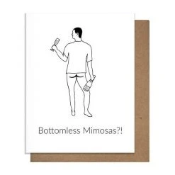Patina Stores Bottomless Mimosas Card Cards & Wrap