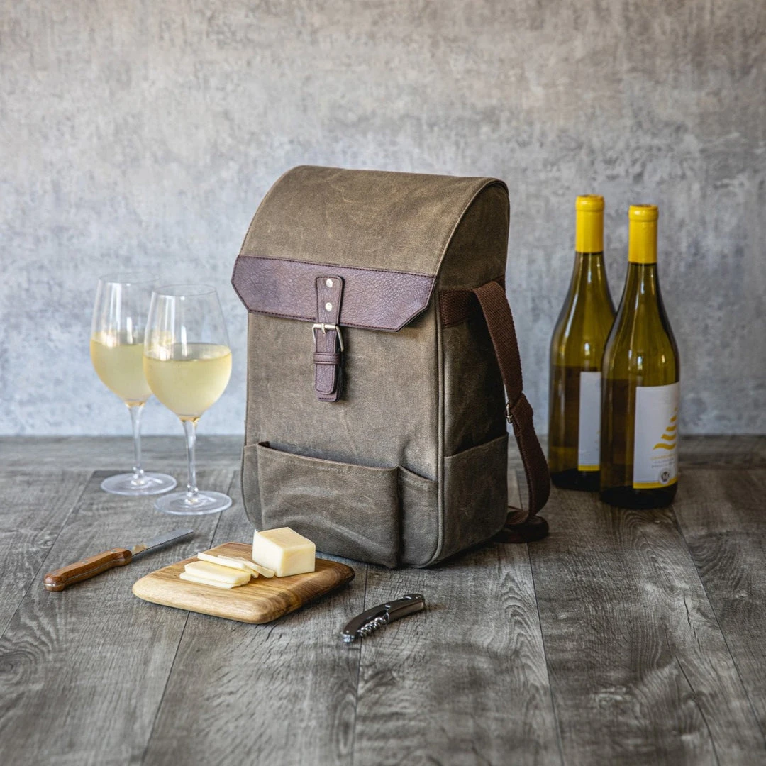 Patina Stores Entertaining Wine & Cheese Picnic Cooler Bag Patina Stores Entertaining Wine & Cheese Picnic Cooler Bag