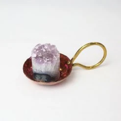 Patina Stores Mystic Copper Candle Plate