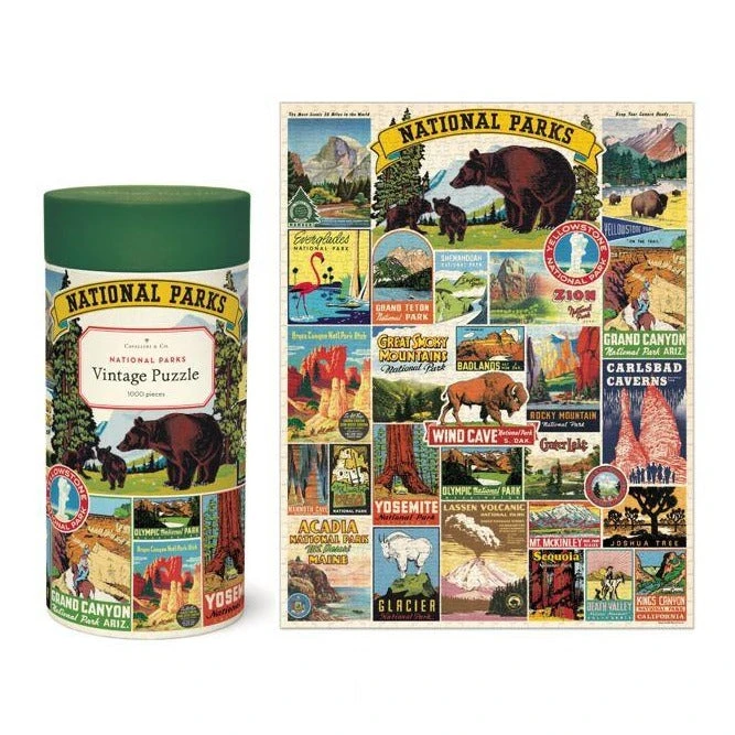 Patina Stores Vintage National Parks Puzzle Games & Puzzles Patina Stores Vintage National Parks Puzzle Games & Puzzles