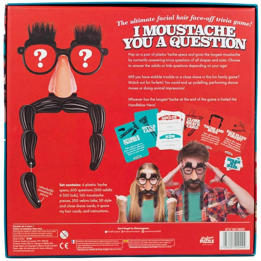 Patina Stores I Moustache You A Question Game Games & Puzzles 6 Patina Stores I Moustache You A Question Game Games & Puzzles