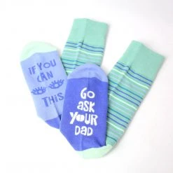Patina Stores Ask Your Dad Women's Crew Sock Gifts For Her