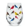 Patina Stores Bird Flock Stemless Wine Glass Kitchen