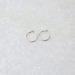 Patina Stores Jewelry Tiny Wire Huggie