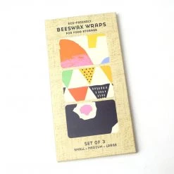 Patina Stores Set Of 3 Beeswax Wraps