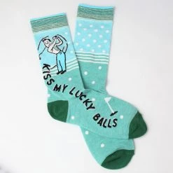 Patina Stores Lucky Balls Crew Socks