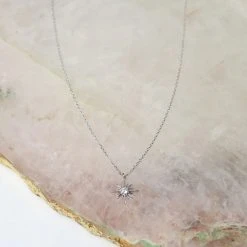 Patina Stores Silver North Star Necklace Jewelry