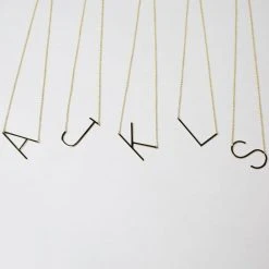 Patina Stores Large Initial Necklaces Jewelry