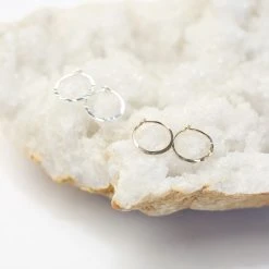 Patina Stores Tiny Hammer Huggie Jewelry