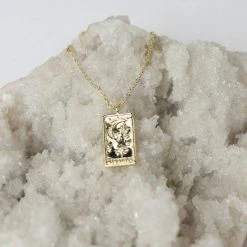 Patina Stores Moon And Star Pendant Necklace