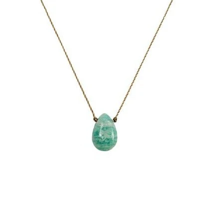 Patina Stores Amazonite Courage Necklace Patina Stores Amazonite Courage Necklace