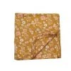 Patina Stores Baby & Toddler Mustard Floral Luxury Bamboo Kids Blanket