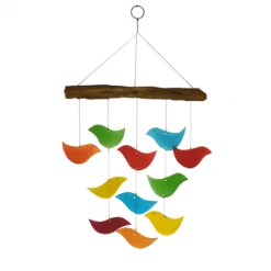 Patina Stores Bird Shaped Wind Chime Garden