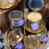 Patina Stores Amethyst Crystal Candle