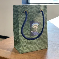 Patina Stores Gift Bags Green Tweed Minnesota Small Gift Bag