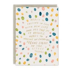 Patina Stores The Little Things New Baby Card