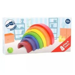 Patina Stores Large Rainbow Wooden Building Blocks