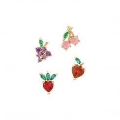 Patina Stores Fruit Set Earrings Jewelry