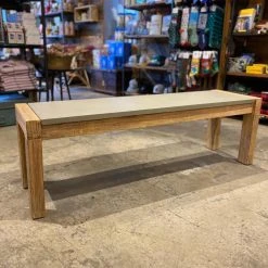 Patina Stores Grey Concrete Table & Benches