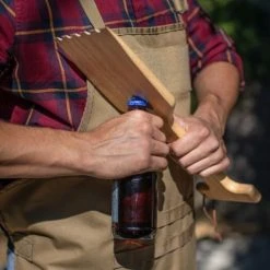Patina Stores Outdoor Fun Hardwood Grill Scraper With Bottle Opener