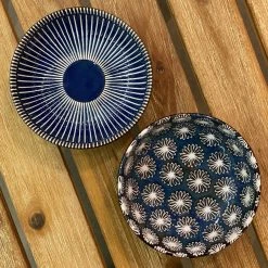 Patina Stores Kitchen Midnight Blue Stoneware Bowls