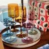 Patina Stores Entertaining Colorful Wine Glasses