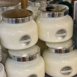 Patina Stores White Volcano Candles Fragrance