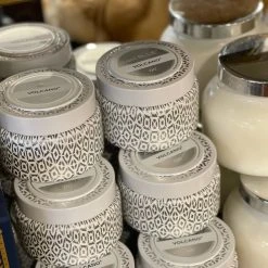 Patina Stores White Volcano Candles Fragrance