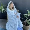 Patina Stores Wearable Sherpa Blanket - Diamond