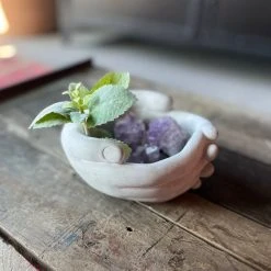 Patina Stores Decor Helping Hands Dish Or Planter