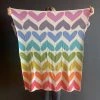 Patina Stores Rainbow Heart Baby Blanket
