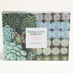 Patina Stores Succulent Garden Double-Sided 500pc Puzzle