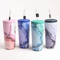 Patina Stores Marble Watercolor Tumblers